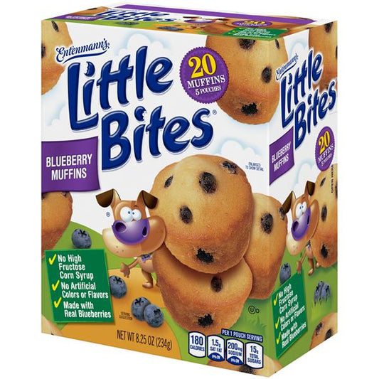 ENTENMANN'S - LITTLE BITES - BLUEBERRY MUFFINS