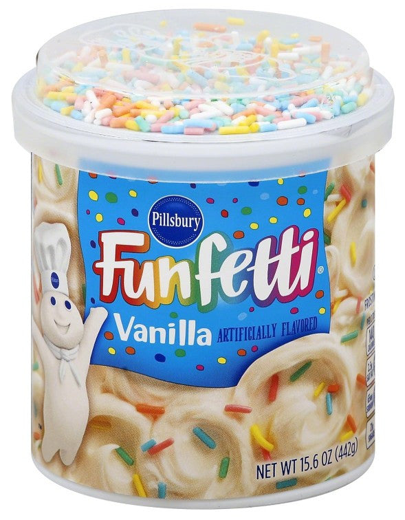 PILSBURY - FUNFETTI FROSTING - 15.6oz