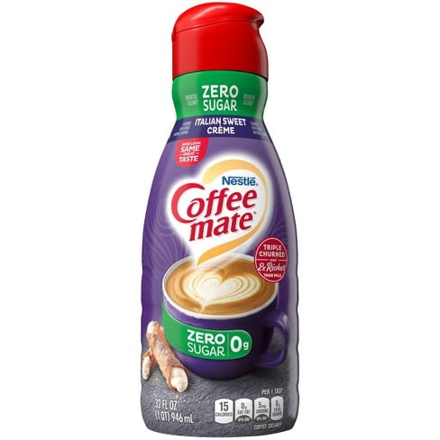 NESTLE - COFFEE MATE - ITALIAN SWEET CREME - ZERO SUGAR - 32OZ