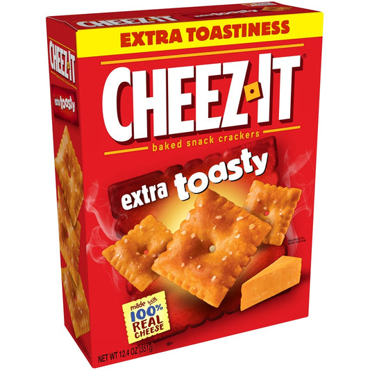 CHEEZ IT EXTRA TOASTY 12.4oz