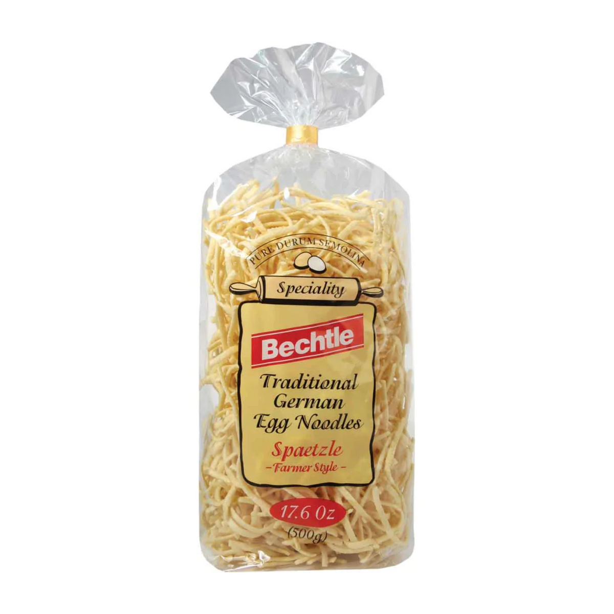 BECHTLE - GERMAN EGG NOODLES - SPAETZLE - 17.6oz - 500g