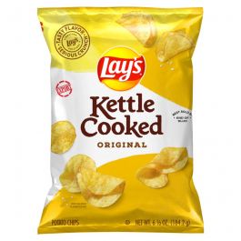 LAYS KETTLE COOKED ORIGINAL - 6.5oz