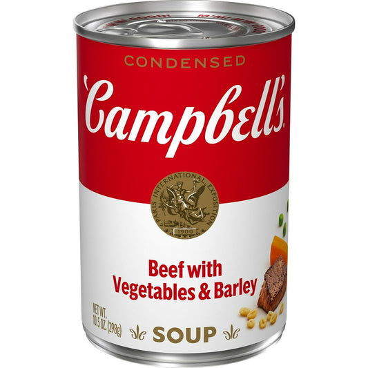 CAMPBELLS-SOUP BEEF W VEG AND BARLEY (12)