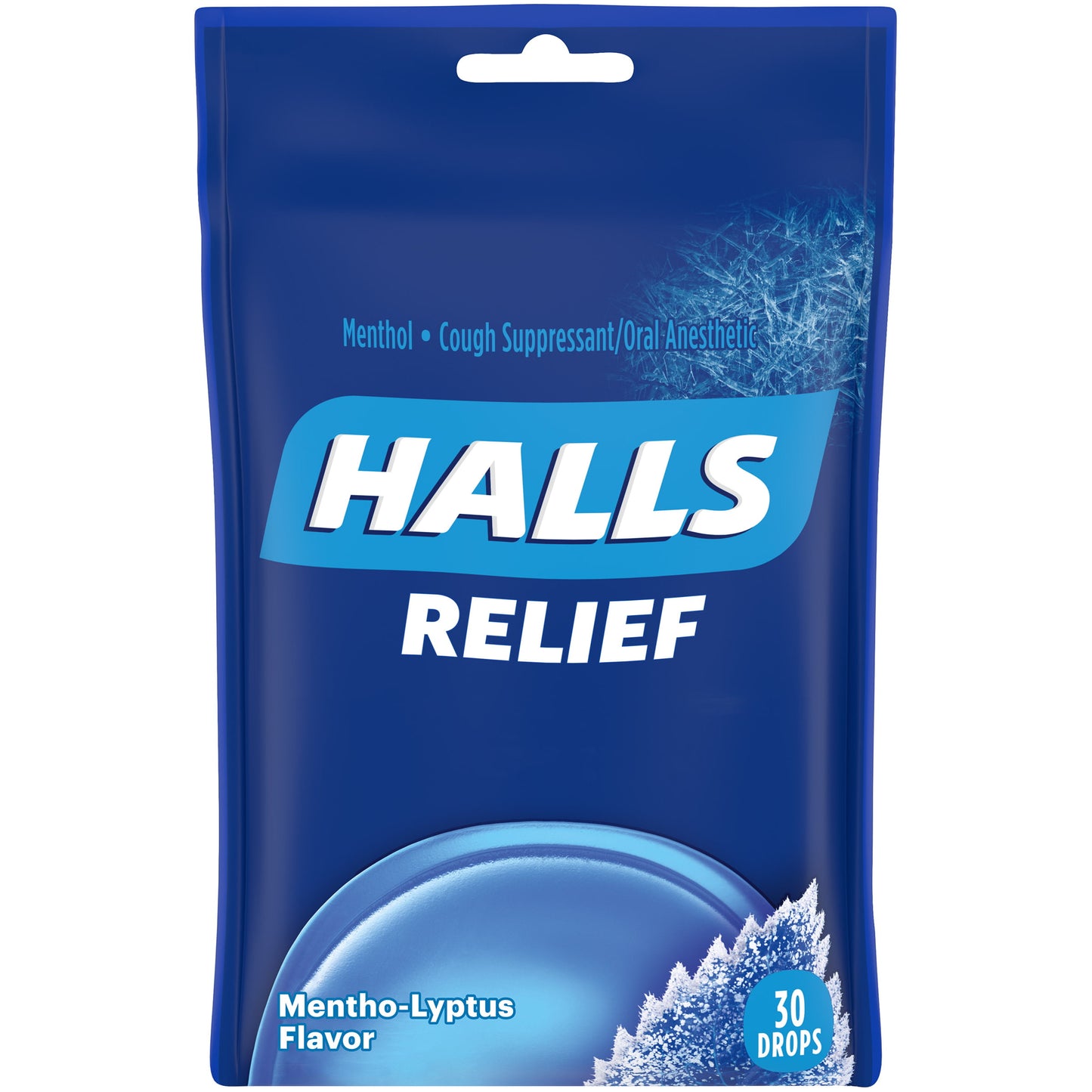 HALLS MENTHO-LYPTUS THROAT LOZENGERS