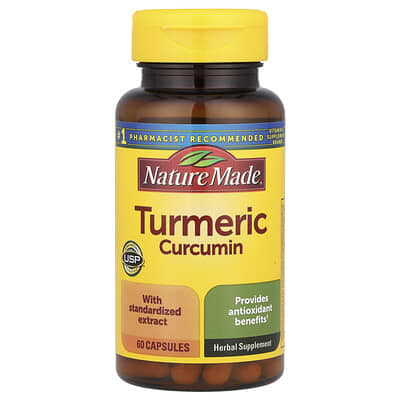 NATURE MADE - TURMERIC CURCUMIN 500MG - 120 CAPSULES