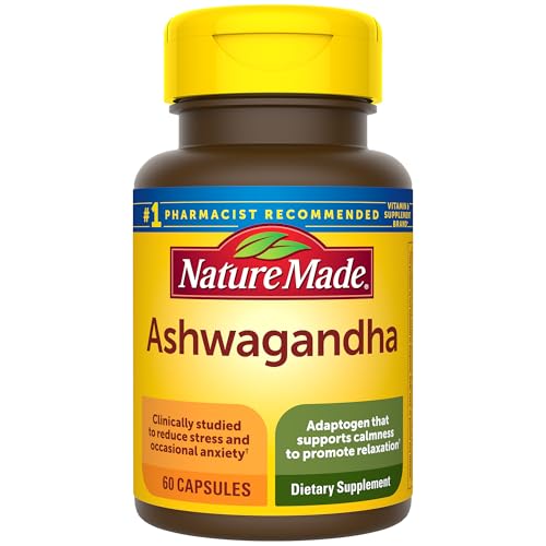 NATURE MADE - ASHWAGANDHA - 60 CAPSULES