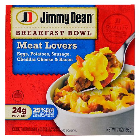 Jimmy Dean Meat Lovers BREAKFAST BOWL