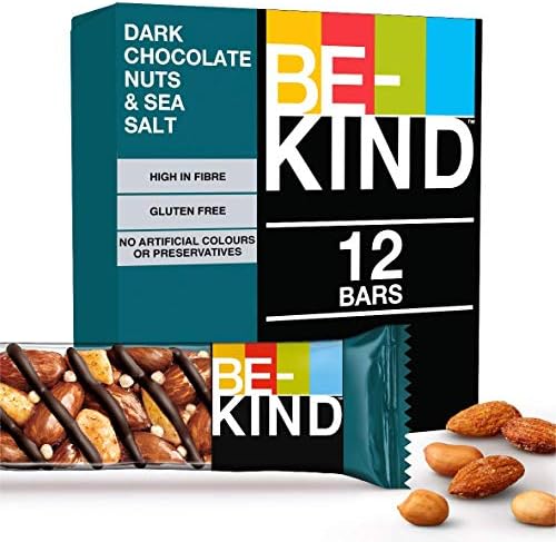 BE-KIND DARK CHOCOLATE & SEA SALT - 12 BAR BOX