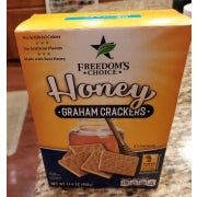 FREEDOM'S CHOICE - HONEY GRAHAM CRACKERS 14.4OZ