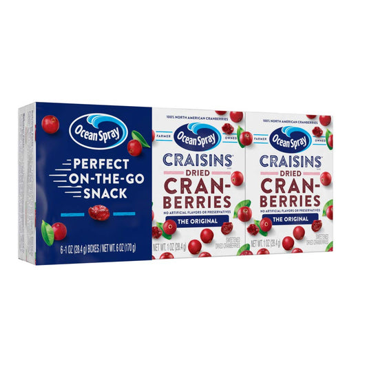 OCEAN SPRAY - DRIED CRANBERRIES (6pk)
