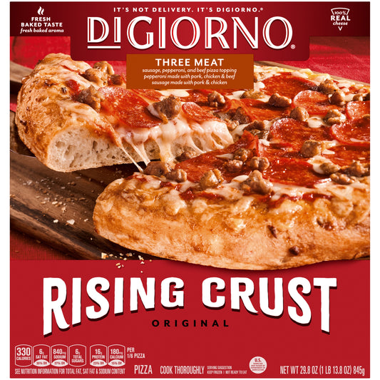 DIGIORNO - THREE MEAT - SELF RISING CRUST