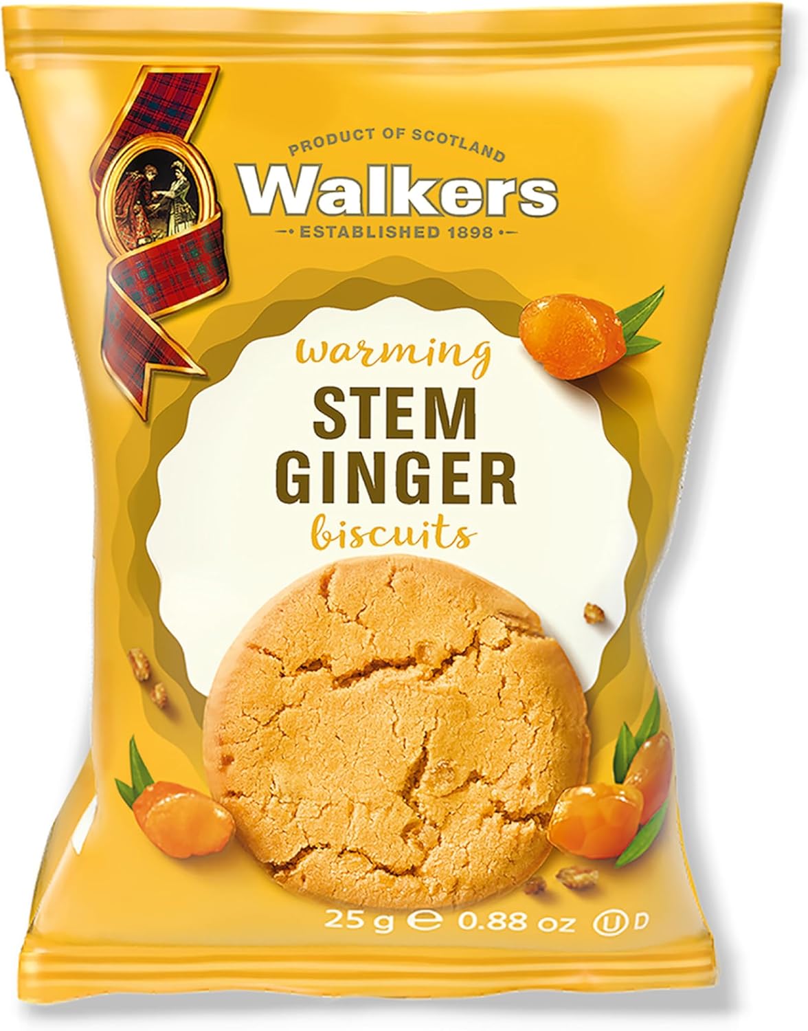 WALKERS MINI BISCUITS - STEM GINGER
