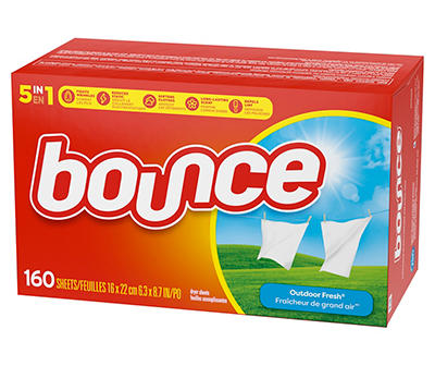 BOUNCE - DRYER SHEET - 160