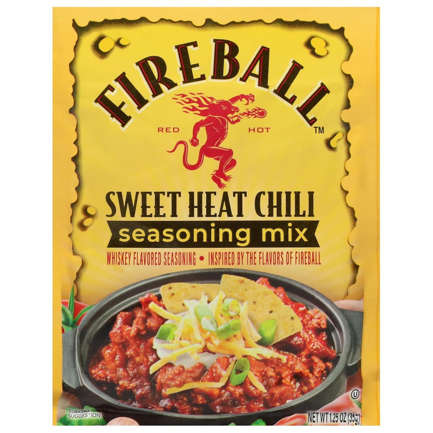 FIREBALL - SWEET HEAT CHILI MIX - 1.25oz
