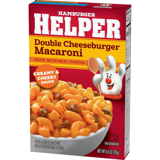 HAMBURGER HELPER - DOUBLE CHEESBURGER MACARONI