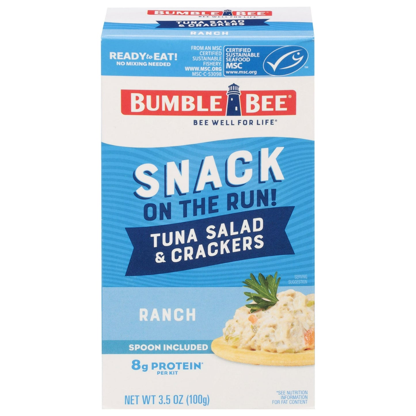 BUMBLE BEE - SNACK ON THE RUN - TUNA SALAD