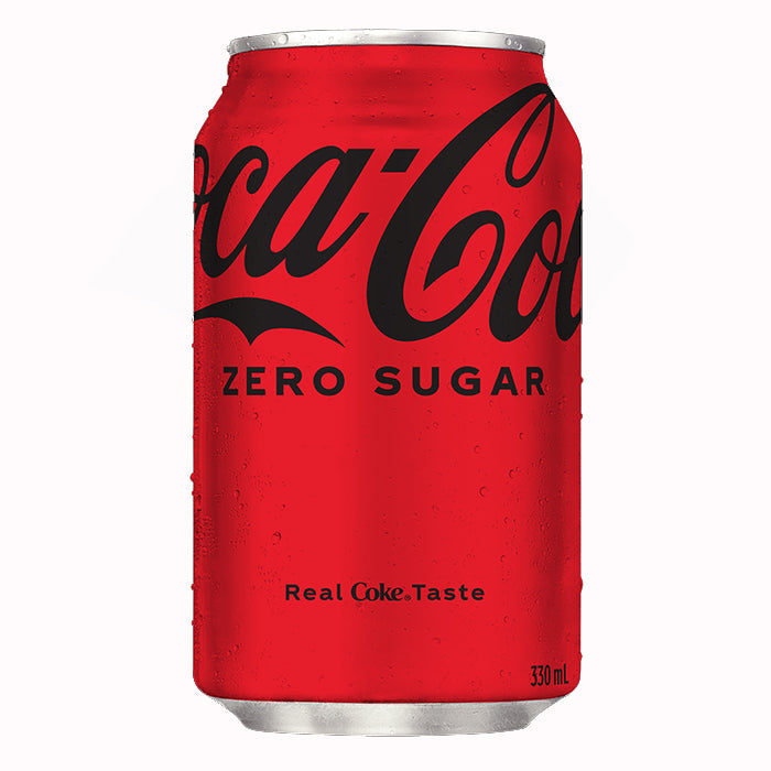 COKE - ZERO SUGAR - EURO - CAN - 330ml