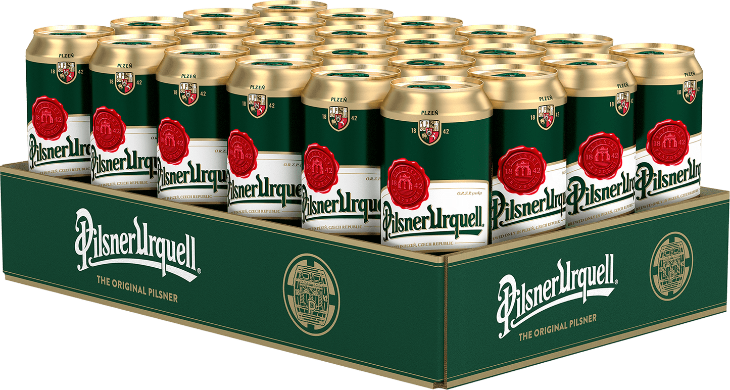 PILSNER URQUELL .5L CAN - 24pk
