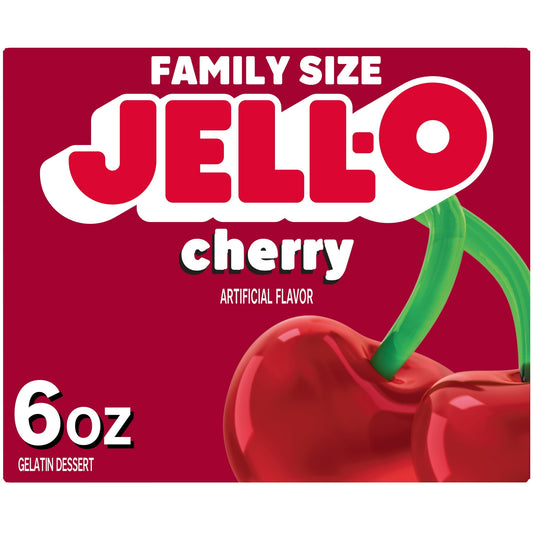 JELL-O - CHERRY 6 oz