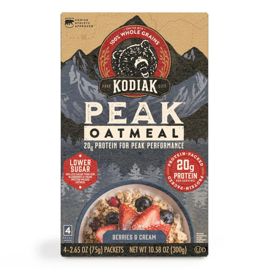 KODIAK OATMEAL - PEAK BERRIES & CREAM (4pk)