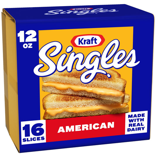 KRAFT - AMERICAN CHEESE SINGLES - 16sl