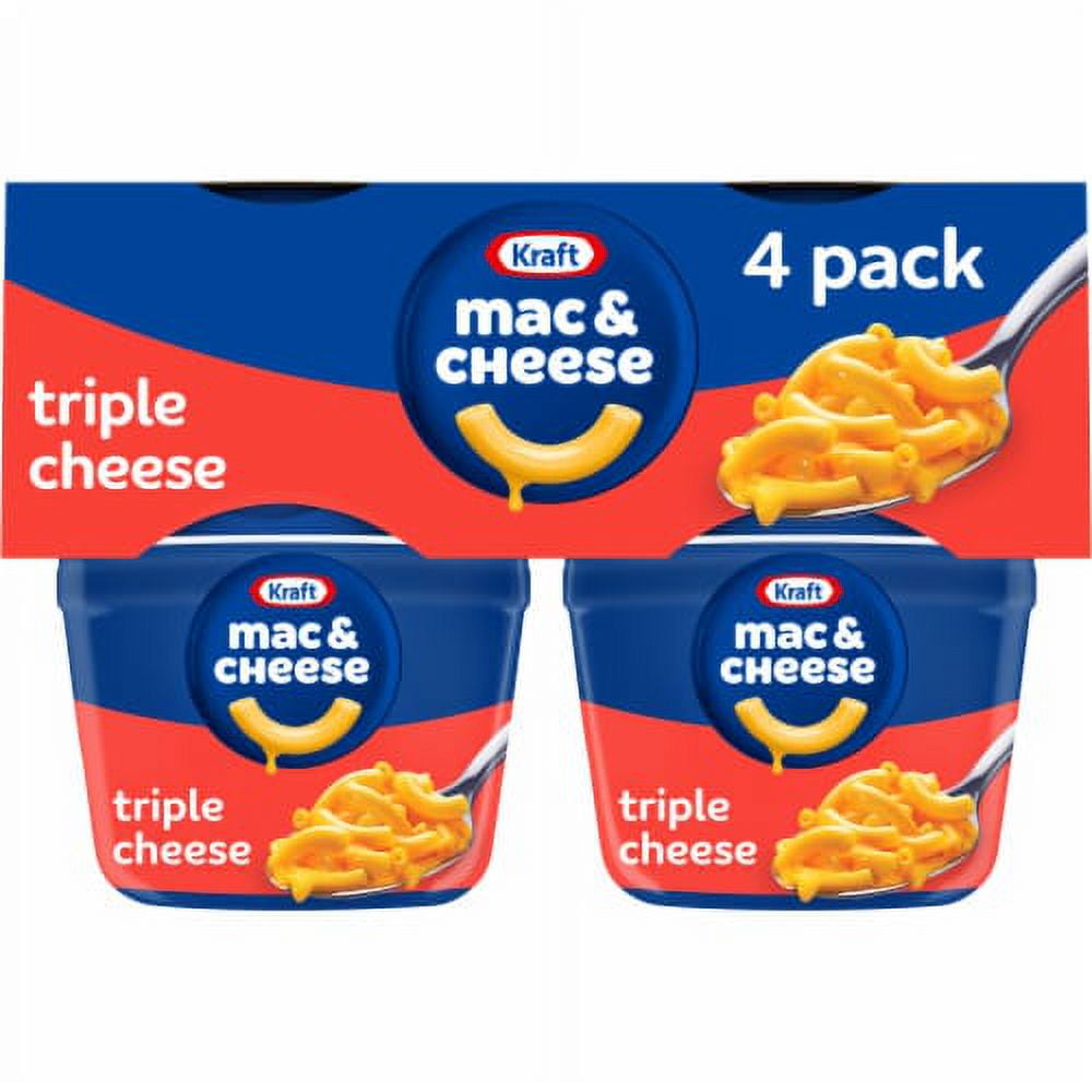 KRAFT - MAC & CHEESE - TRIPLE CHEESE (4pk)