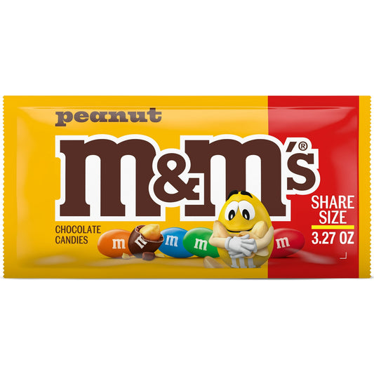 M&M's - PEANUT - SHARE SIZE 3.27 oz