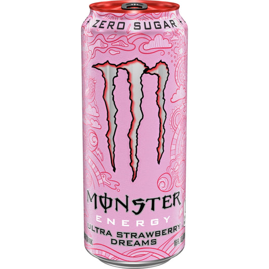 MONSTER - ULTRA STRAWBERRY DREAMS - ZERO SUGAR - US