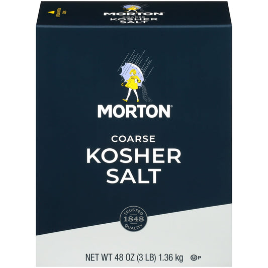 MORTON COARSE KOSHER SALT - 3LBS