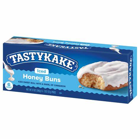 TASTYKAKE ICED HONEY BUN (IND)