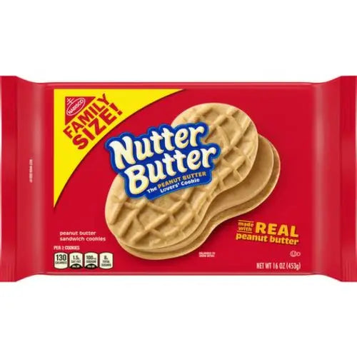 NUTTER BUTTER - FAMILY SIZE - 16oz