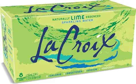 LA CROIX-WATER SPARKLING LIME 8pk