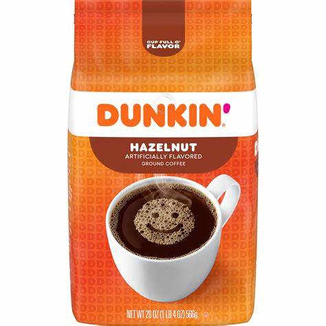 DUNKIN-COFFEE HAZELNUT GROUND (6)