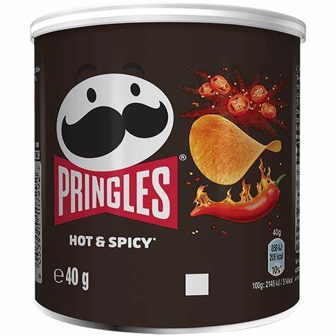 PRINGLES POP HOT AND SPICY 40G