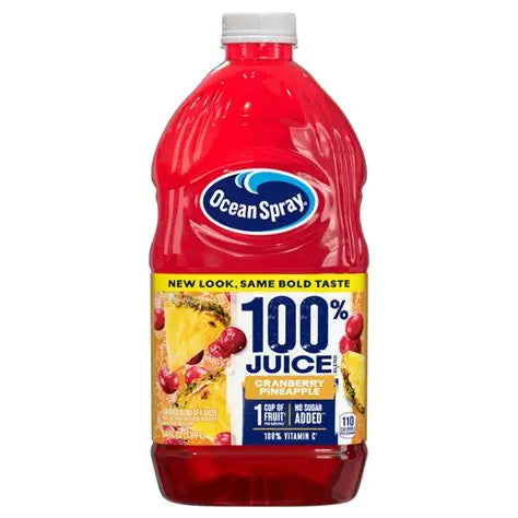 OCEAN SPRAY - CRAN PINEAPPLE - 100% JUICE
