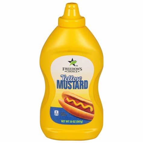 FREEDOMS CHOICE YELLOW MUSTARD 14 oz