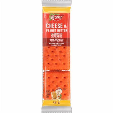 Keebler Cheese and Peanut Butter Crackers