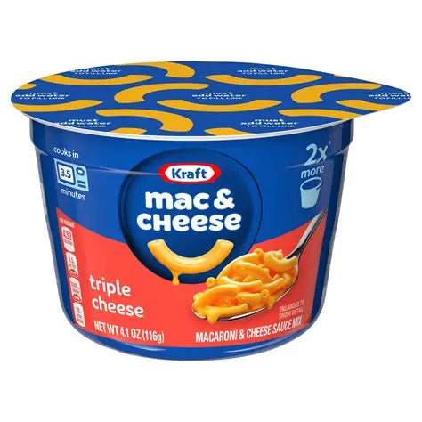 KRAFT - MAC & CHEESE - TRIPLE CHEESE (IND)