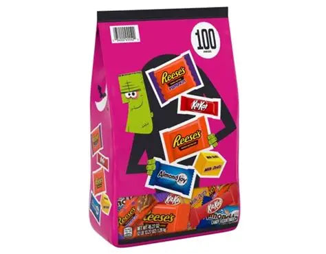 HERSHEY HALLOWEEN MIX - 100 PIECES