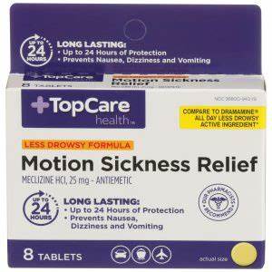 MOTION SICKNESS MEDICINE - TOPCARE