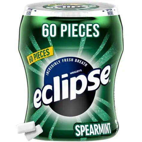 WRIGLEY'S ECLIPSE - SUGAR FREE - SPEARMINT - 60CT