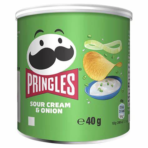 PRINGLES POP SOUR CREAM AND ONION 40G