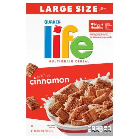 QUAKER - CEREAL - LIFE CINNAMON