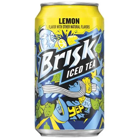 BRISK ICED TEA - LEMON 12oz