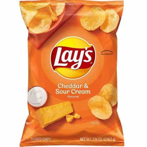 Lays Cheddar & Sour Cream  #131