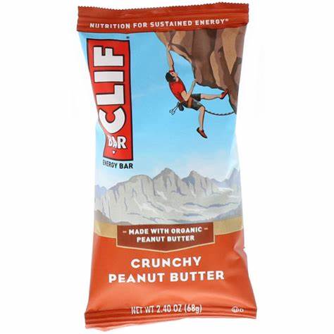 CLIF BAR - PEANUT BUTTER CRUNCHY