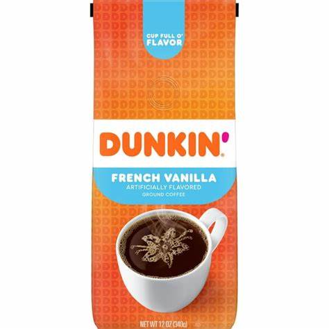 DUNKIN-COFFEE FRENCH VANILLA GROUND (6)