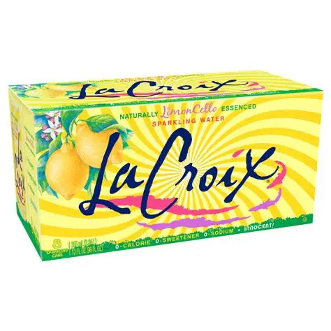 LA CROIX-WATER SPARKLING LIMONCELLO 8pk
