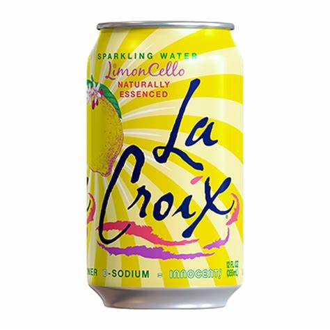 LA CROIX-WATER SPARKLING LIMONCELLO