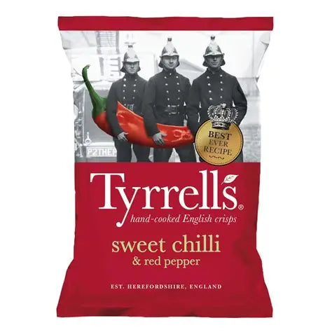 TYRRELL'S - SWEET CHILI & RED PEPPER
